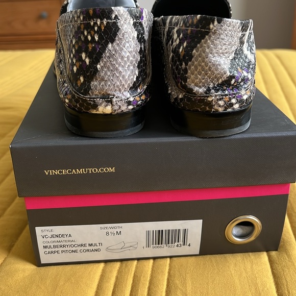 Vince Camuto Mulberry/Ochre Multi carpet Pitone Coriand. - Picture 3 of 5